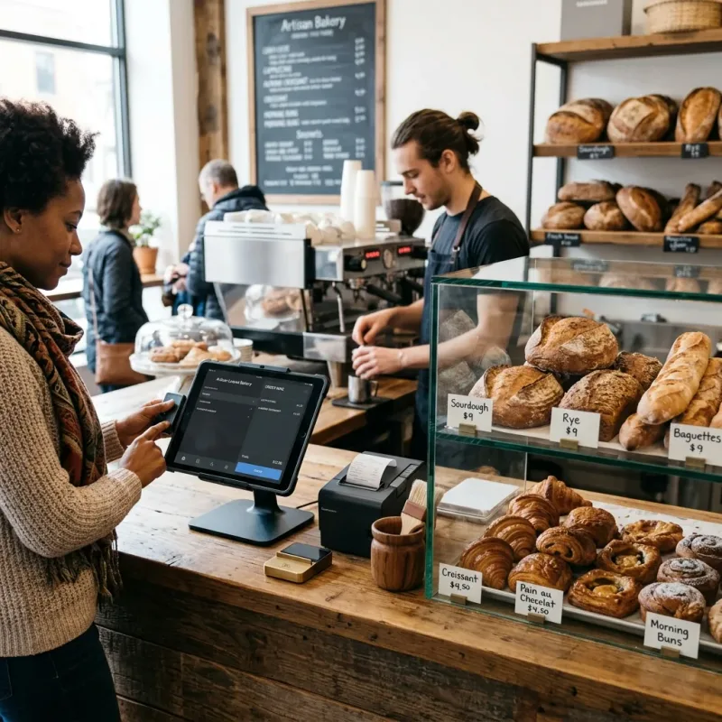 Bakery / Dessert Shop POS Interface