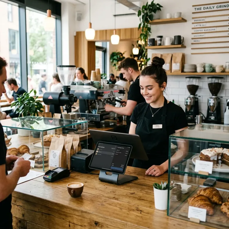 Café / Coffee Shop POS Interface